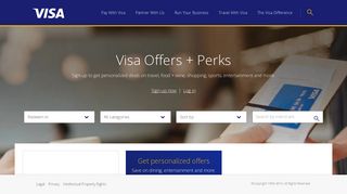 
                            9. Visa Offers and Perks | VISA