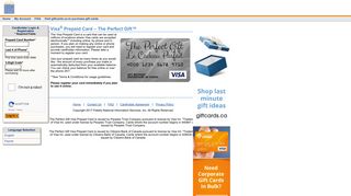 
                            3. Visa ® Prepaid Card – The Perfect Gift - GiftCards.ca