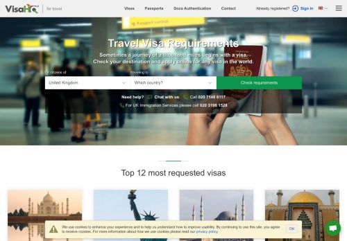 
                            7. Visa Services, U.K. - Apply for Travel Visas Online: Fast Service, Easy ...