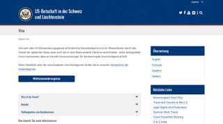 
                            9. Visa | US-Botschaft in der Schweiz und Liechtenstein