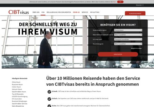 
                            3. Visa | Visa für internationale Reisen | Bestimmungen ... - CIBTvisas