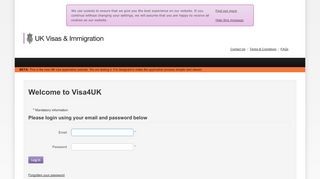 
                            1. Visa4UK account - Foreign & Commonwealth Office
