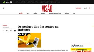 
                            12. Visão | Os perigos dos descontos na Internet