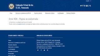 
                            7. Visas de no inmigrante | Embajada de los Estados Unidos en Venezuela