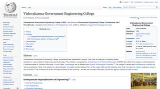 
                            10. Vishwakarma Government Engineering College - Wikipedia