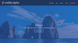 
                            11. Visible Alpha Inbox - For the Buy Side