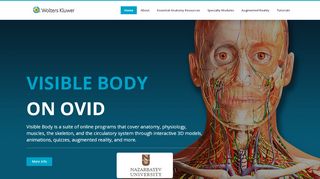 
                            6. Visible Body on Ovid | Wolters Kluwer
