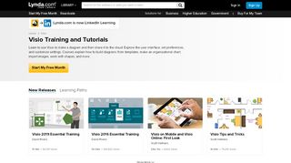 
                            9. Visio - Online Courses, Classes, Training, Tutorials on Lynda