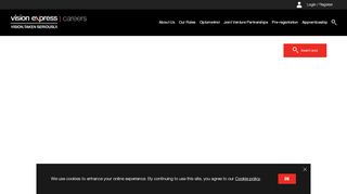 
                            7. Vision Express Careers: Careers. Also Taken Seriously.