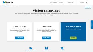 
                            8. Vision Insurance | MetLife