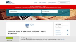 
                            8. Visionær leder til fremtidens bibliotek i Vejen Kommune, Biblioteket ...