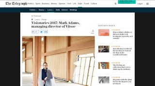 
                            13. Visionaries 2017: Mark Adams, managing director of Vitsoe