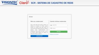 
                            8. Visiontec/ClaroTV - Sistema de Cadastro de Rede