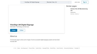 
                            13. VisioSign UK Digital Signage | LinkedIn