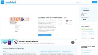 
                            3. Visit Agatesol.com - Discovery login.