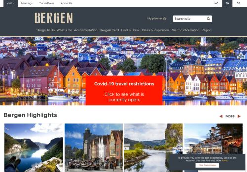 
                            6. Visit Bergen - Official Bergen Tourist Information Site