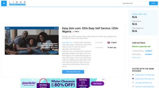 
                            7. Visit Easy.dstv.com - DStv Eazy Self Service | DStv Nigeria.