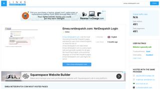 
                            2. Visit Emea.netdespatch.com - NetDespatch Login.