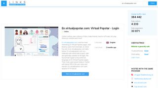 
                            5. Visit En.virtualpopstar.com - Virtual Popstar - Login.