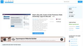 
                            7. Visit Ilearn.sfsu.edu - ILearn: Log in to the site.