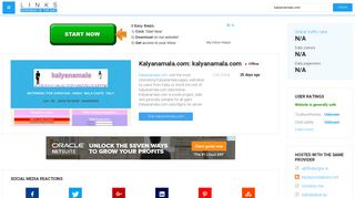 
                            8. Visit Kalyanamala.com - Kalyanamala.com.