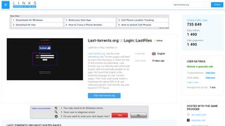 
                            3. Visit Last-torrents.org - :: Login::LastFiles.