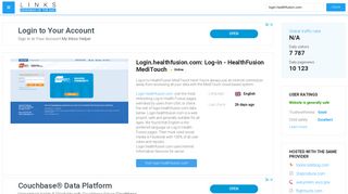 
                            11. Visit Login.healthfusion.com - Log-in - HealthFusion MediTouch.