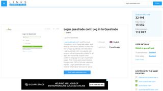 
                            6. Visit Login.questrade.com - Log in to Questrade.