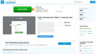 
                            5. Visit Login.vemcount.com - Sign in · vemcount.com.