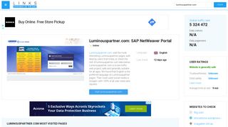 
                            4. Visit Luminouspartner.com - SAP NetWeaver Portal.