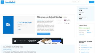 
                            8. Visit Mail.binus.edu - Outlook Web App.
