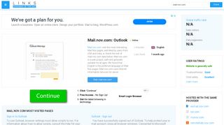 
                            1. Visit Mail.nov.com - Outlook Web App.