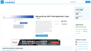 
                            9. Visit Nak-portal.org - NAC-Portal Application | Login.