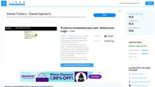
                            3. Visit Products.mmdwebaccess.com - WebAccess Login.