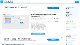 
                            11. Visit Publishers.chitika.com - Login - Chitika PartnerCenter.