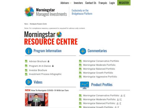 
                            12. visit resource centre - Morningstar Managed Investments