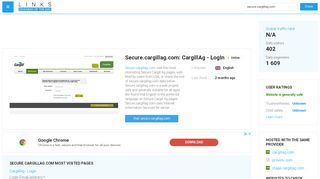 
                            3. Visit Secure.cargillag.com - CargillAg - LogIn.
