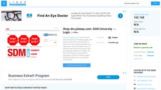 
                            4. Visit Shop-dm.plateau.com - SDM University → Login.