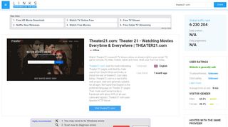 
                            5. Visit Theater21.com - Theater 21 - Watching Movies ...