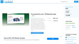 
                            9. Visit Tm.menard-inc.com - TM Menards Login.