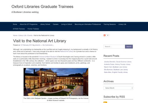 
                            10. Visit to the National Art Library | Oxford Libraries Graduate Trainees