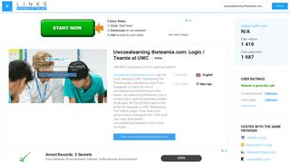 
                            4. Visit Uwcsealearning.theteamie.com - Login / Teamie at UWC.