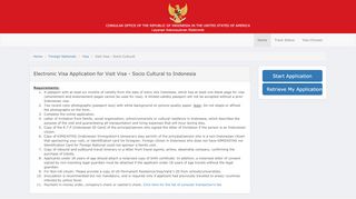 
                            13. Visit Visa - Socio-Cultural - e-Consular Service KBRI WDC