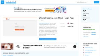 
                            11. Visit Webmail.teconisy.com - Atmail - Login Page.