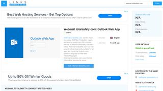 
                            4. Visit Webmail.totalsafety.com - Outlook Web App.