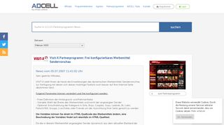 
                            13. Visit-X Partnerprogramm: Frei konfigurierbares Werbemittel ... - Adcell