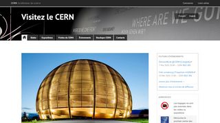 
                            10. Visitez le CERN