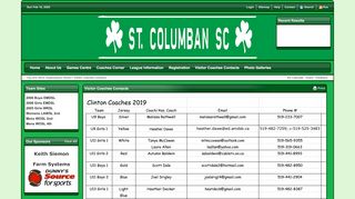 
                            13. Visitor Coaches Contacts (St. Columban SC)