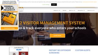 
                            8. Visitor Management System software for schools | Raptor ...
