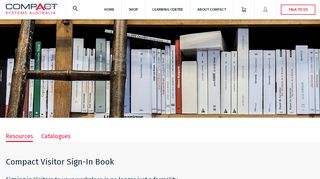 
                            13. Visitor Sign in Books | Compact Business Systems Australia